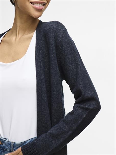 VIRIL OPEN L/S KNIT CARDIGAN - NOOS blau4