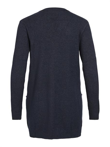 VIRIL OPEN L/S KNIT CARDIGAN - NOOS blau4