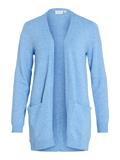 VIRIL OPEN L/S KNIT CARDIGAN - NOOS blissful blue