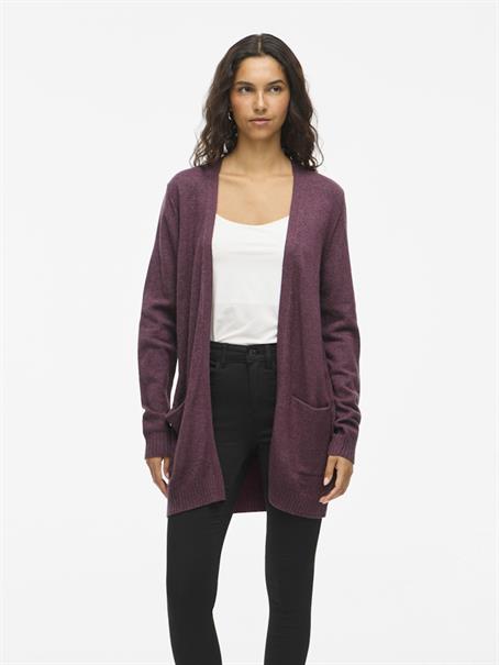 VIRIL OPEN L/S KNIT CARDIGAN - NOOS fig