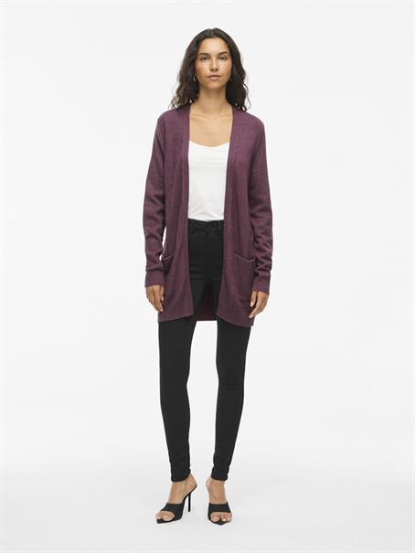 VIRIL OPEN L/S KNIT CARDIGAN - NOOS fig