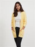 VIRIL OPEN L/S KNIT CARDIGAN - NOOS golden haze