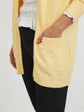 VIRIL OPEN L/S KNIT CARDIGAN - NOOS golden haze