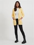 VIRIL OPEN L/S KNIT CARDIGAN - NOOS golden haze