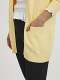VIRIL OPEN L/S KNIT CARDIGAN - NOOS golden haze