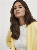 VIRIL OPEN L/S KNIT CARDIGAN - NOOS golden haze