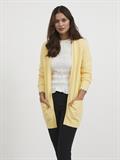 VIRIL OPEN L/S KNIT CARDIGAN - NOOS golden haze