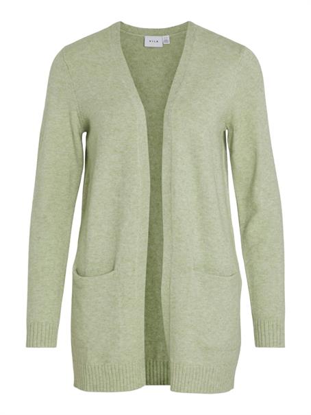 VIRIL OPEN L/S KNIT CARDIGAN - NOOS grün3