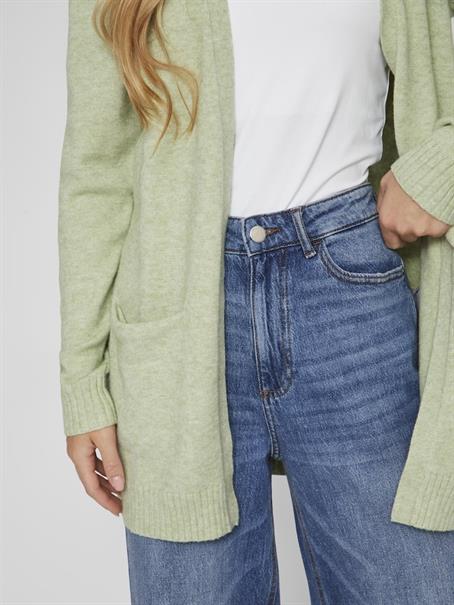 VIRIL OPEN L/S KNIT CARDIGAN - NOOS grün3