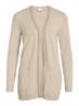VIRIL OPEN L/S KNIT CARDIGAN - NOOS hellbraun1