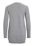 VIRIL OPEN L/S KNIT CARDIGAN - NOOS hellgrau2