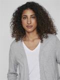 VIRIL OPEN L/S KNIT CARDIGAN - NOOS hellgrau2