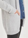 VIRIL OPEN L/S KNIT CARDIGAN - NOOS hellgrau2