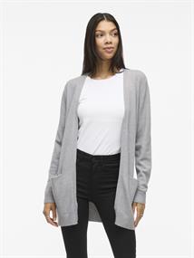 VIRIL OPEN L/S KNIT CARDIGAN - NOOS hellgrau2