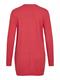 VIRIL OPEN L/S KNIT CARDIGAN - NOOS hibiscus
