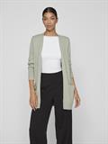 VIRIL OPEN L/S KNIT CARDIGAN - NOOS oil green