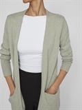 VIRIL OPEN L/S KNIT CARDIGAN - NOOS oil green