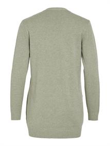 VIRIL OPEN L/S KNIT CARDIGAN - NOOS oil green