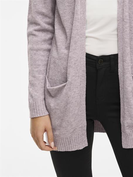 VIRIL OPEN L/S KNIT CARDIGAN - NOOS toadstool
