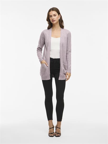 VIRIL OPEN L/S KNIT CARDIGAN - NOOS toadstool