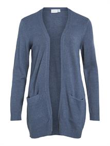 VIRIL OPEN L/S KNIT CARDIGAN - NOOS vintage indigo
