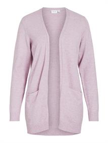 VIRIL OPEN L/S KNIT CARDIGAN - NOOS winsome orchid