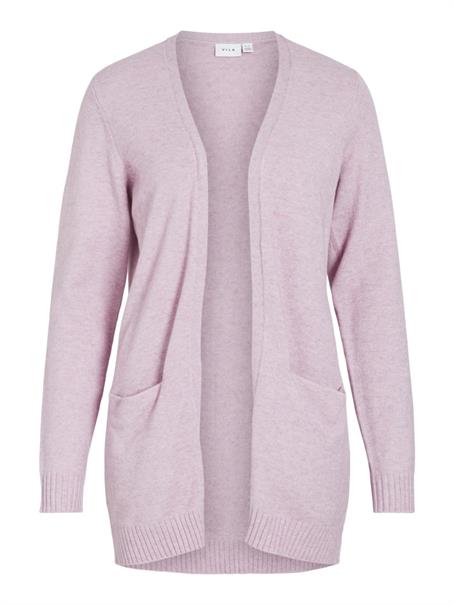 VIRIL OPEN L/S KNIT CARDIGAN - NOOS winsome orchid