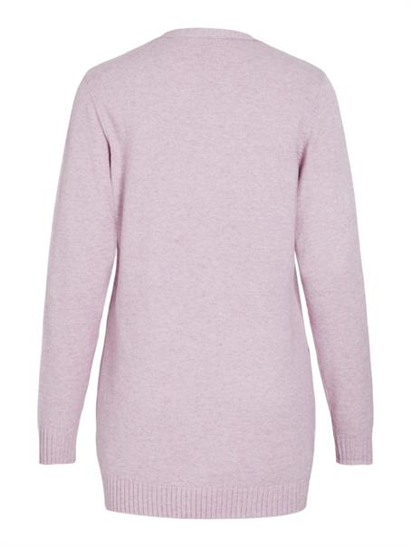 VIRIL OPEN L/S KNIT CARDIGAN - NOOS winsome orchid