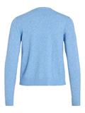 VIRIL SHORT L/S KNIT CARDIGAN-NOOS blissful blue