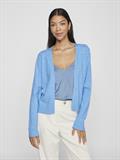 VIRIL SHORT L/S KNIT CARDIGAN-NOOS blissful blue