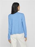 VIRIL SHORT L/S KNIT CARDIGAN-NOOS blissful blue