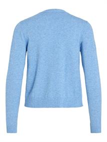VIRIL SHORT L/S KNIT CARDIGAN-NOOS blissful blue