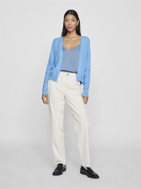 VIRIL SHORT L/S KNIT CARDIGAN-NOOS blissful blue