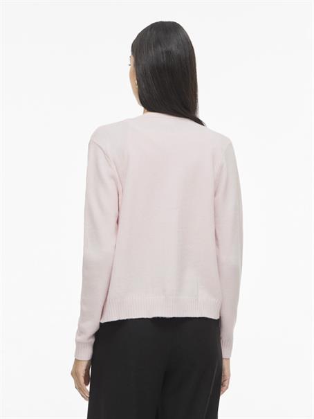 VIRIL SHORT L/S KNIT CARDIGAN-NOOS cherry blossom