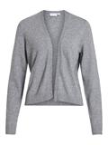 VIRIL SHORT L/S KNIT CARDIGAN-NOOS medium grey melange
