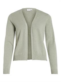 VIRIL SHORT L/S KNIT CARDIGAN-NOOS oil green