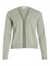 VIRIL SHORT L/S KNIT CARDIGAN-NOOS oil green