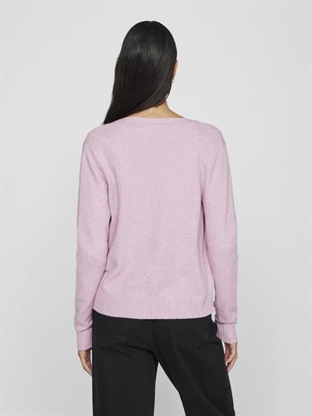 VIRIL SHORT L/S KNIT CARDIGAN-NOOS winsome orchid