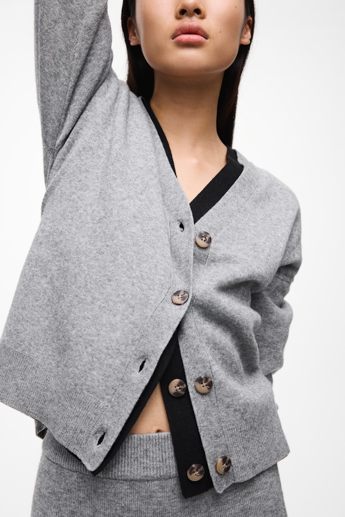 viril-v-neck-knit-cardigan-noos-medium-grey-melange