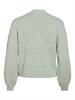 VIRIL V-NECK L/S KNIT CARDIGAN - NOOS silt green