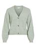 VIRIL V-NECK L/S KNIT CARDIGAN - NOOS silt green