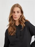 VIRUSTIE SWEAT HOODIE TOP - NOOS black