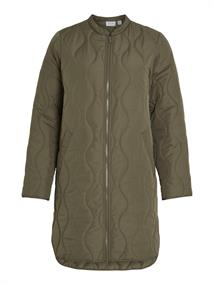 VIRUTH QUILTED L/S JACKET hellbraun
