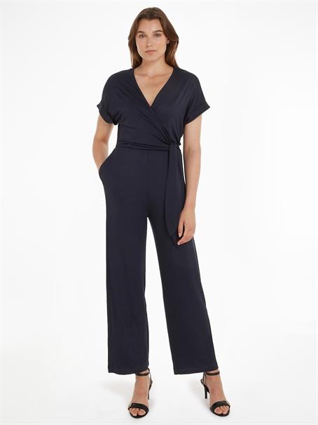 VIS/EA V-NK KNOT JUMPSUIT SS desert sky