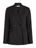 VIS POLY BLEND DB SLIM BLAZER black