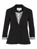VISAGA L/S DOT DETAIL BLAZER/KA black
