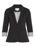 VISAGA L/S JERSEY BLAZER RP2/KA black