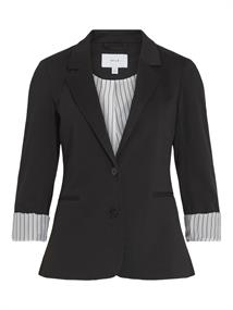 VISAGA L/S JERSEY BLAZER RP2/KA black