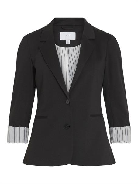 VISAGA L/S JERSEY BLAZER RP2/KA black