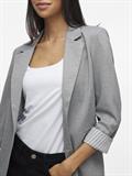 VISAGA L/S JERSEY BLAZER RP2/KA light grey melange